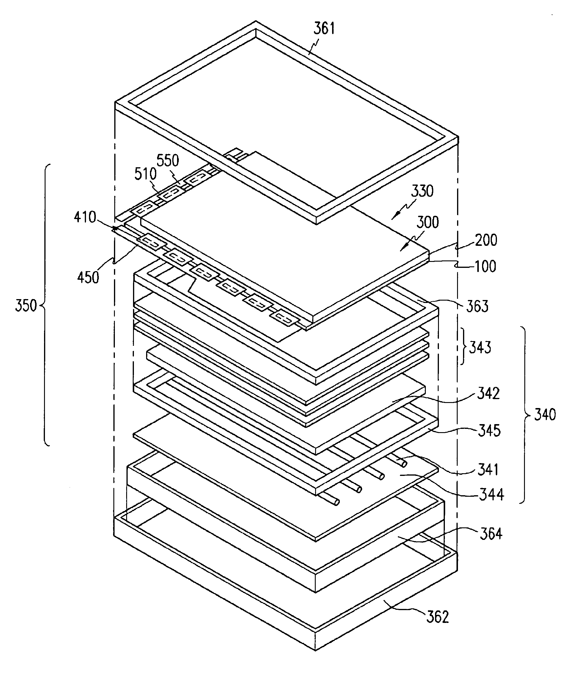 Display device and device of driving light source therefor