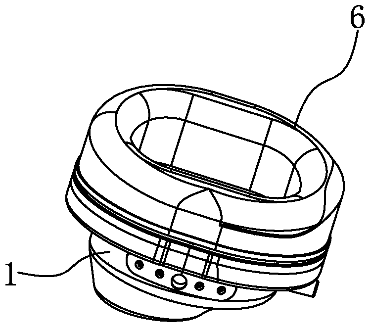 An earphone sounding cavity capable of improving timbre and a shock-absorbing diaphragm used in the sounding cavity