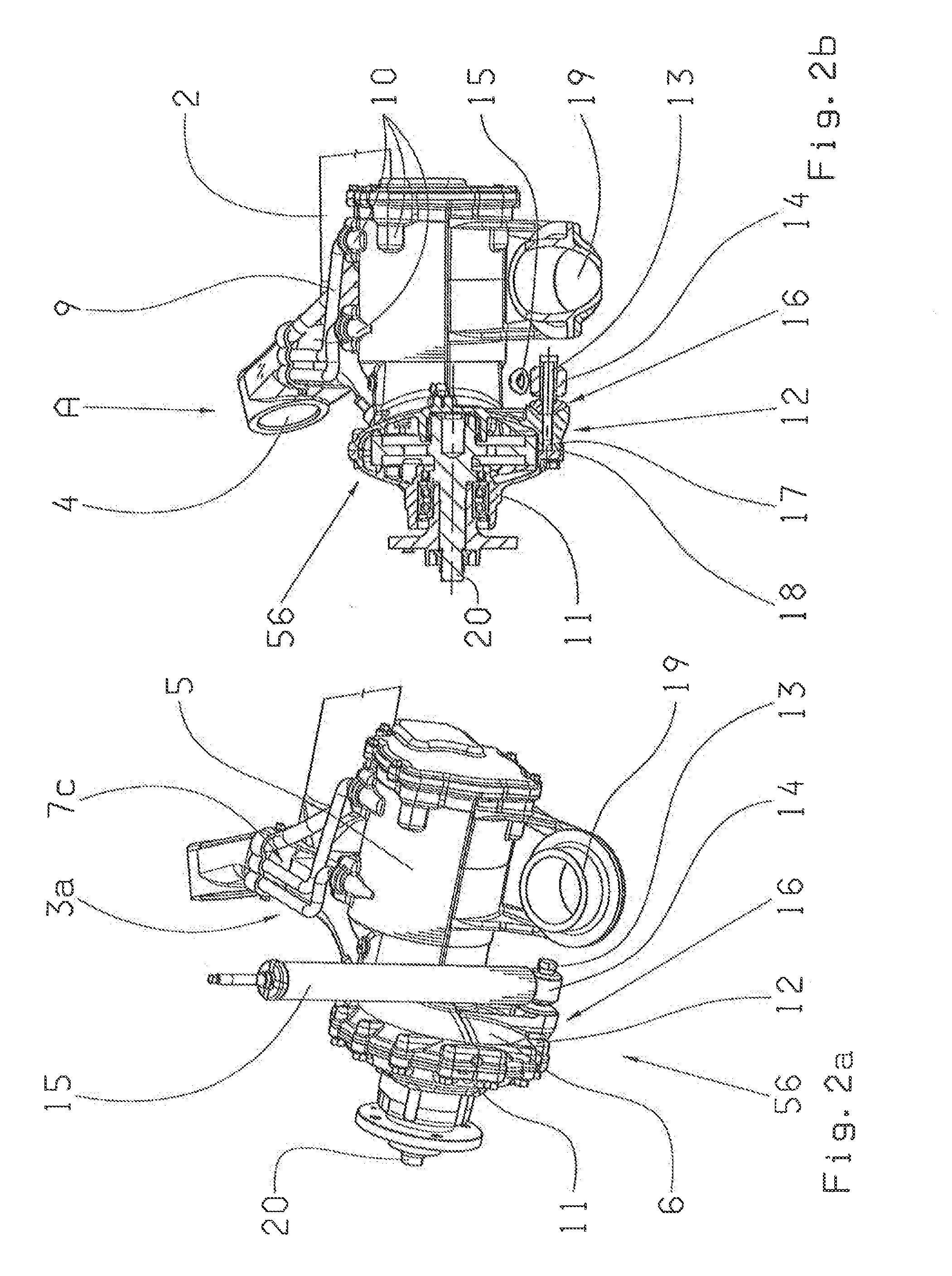 Axle for a motor vehicle