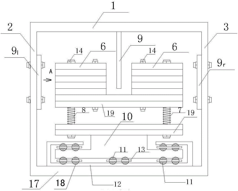 Bidirectional TMD control device and parameter determination method