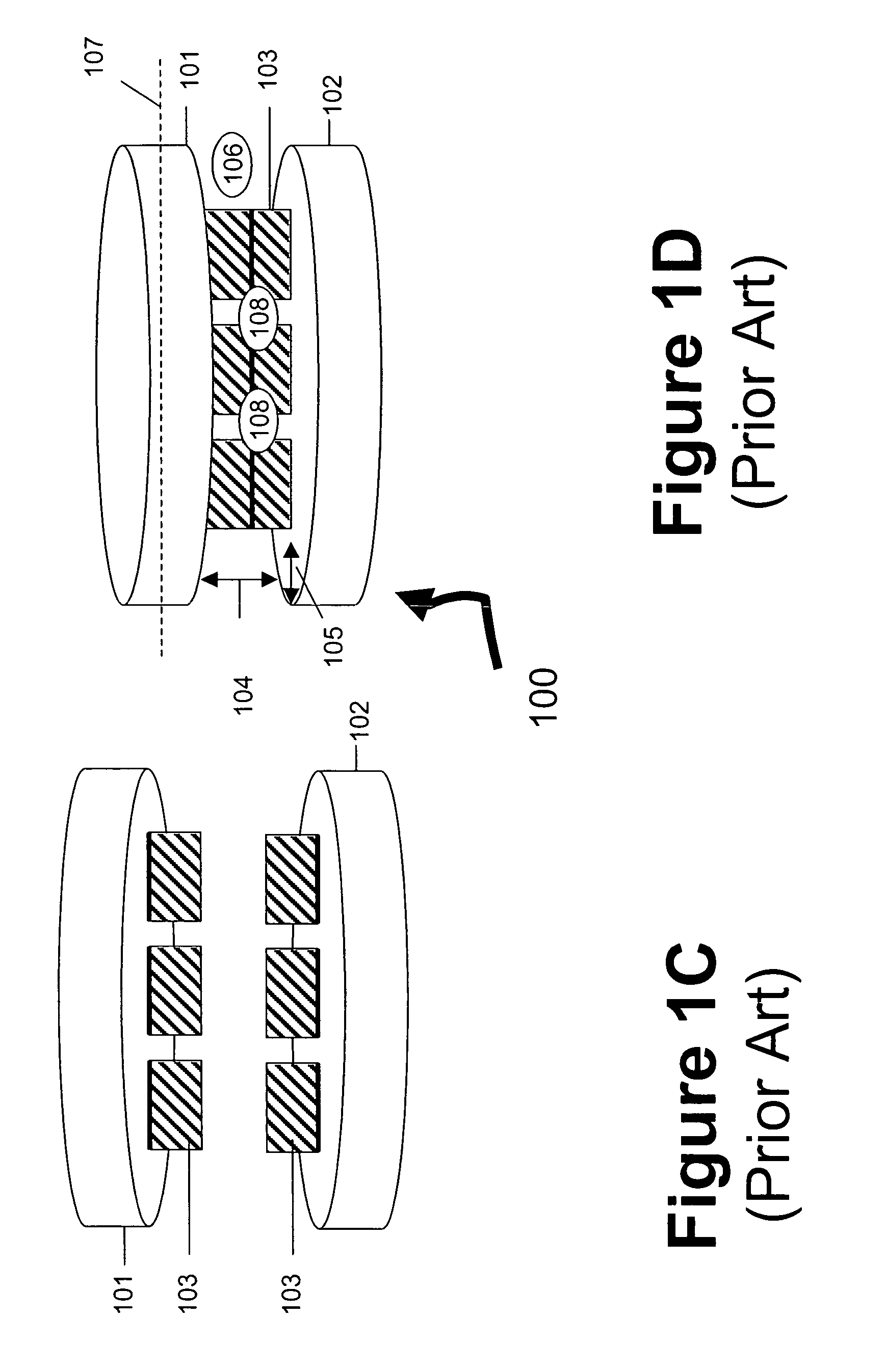 Method to fill the gap between coupled wafers