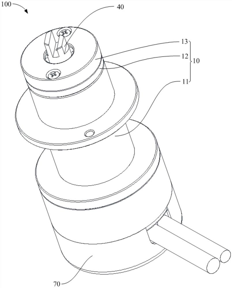 Galvanometer motor