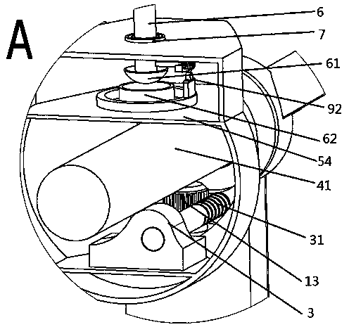 Wind driven generator with self adaptive wind direction