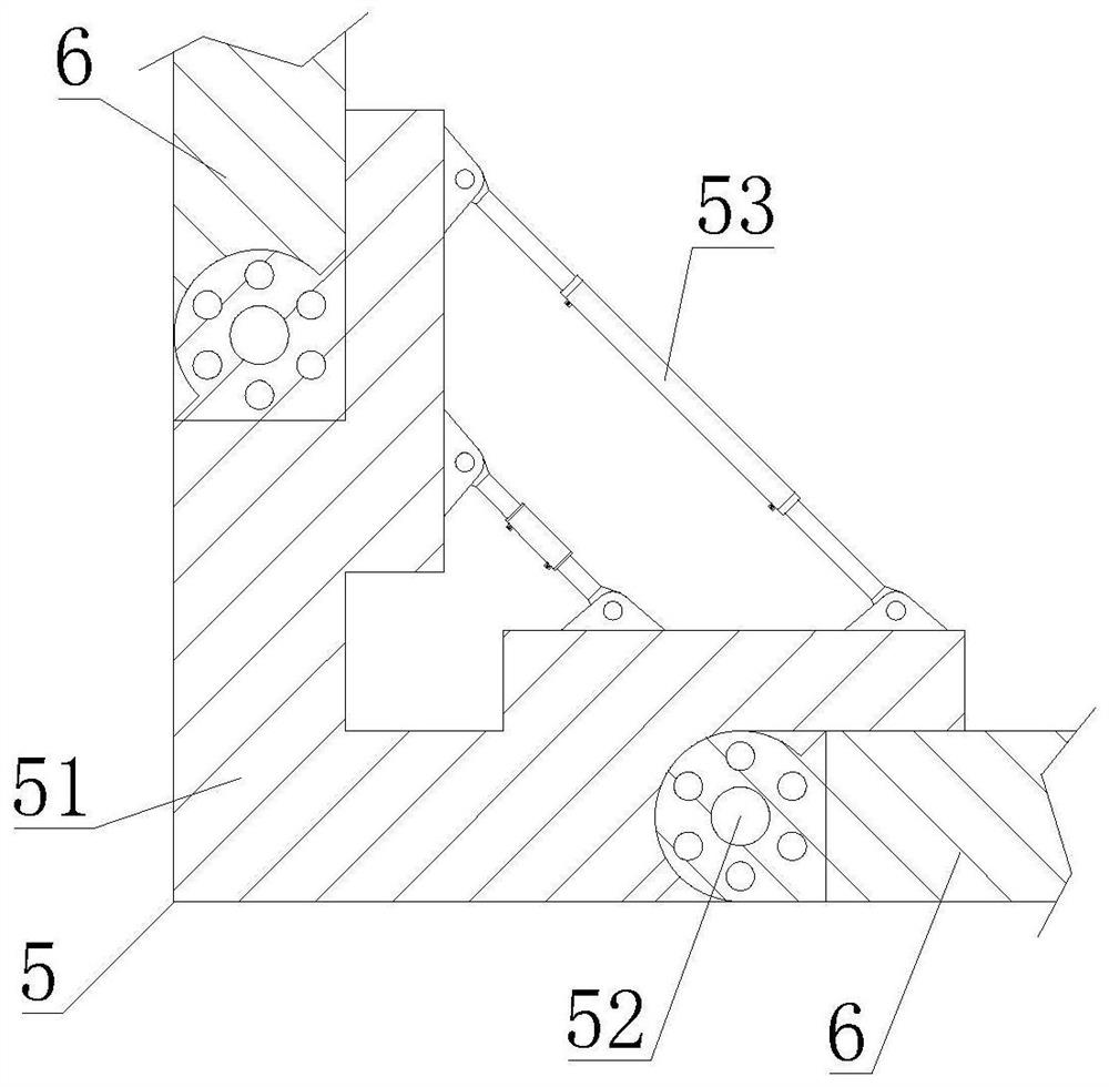 Lightweight concrete internal and external corner structure in fabricated building and mounting method