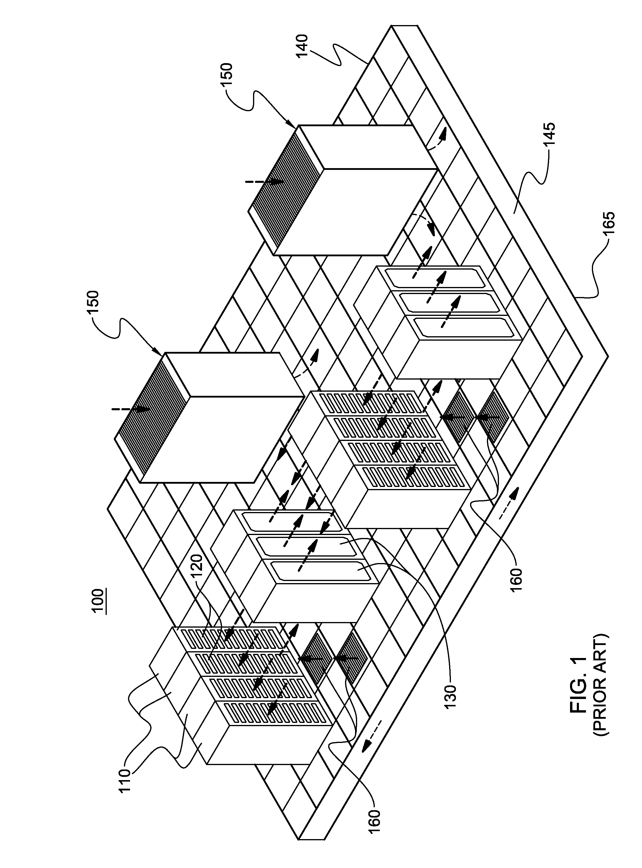 Condenser block structures with cavities facilitating vapor condensation cooling of coolant