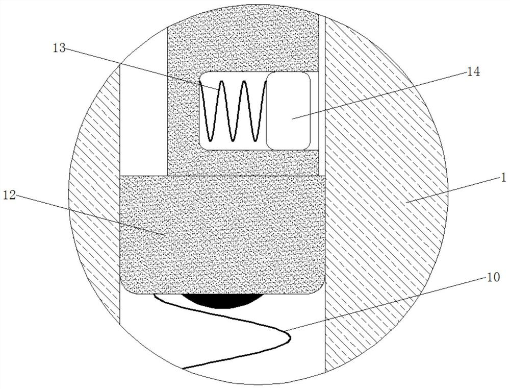 A self-control switching sewage sampling device with adjustable sampling depth