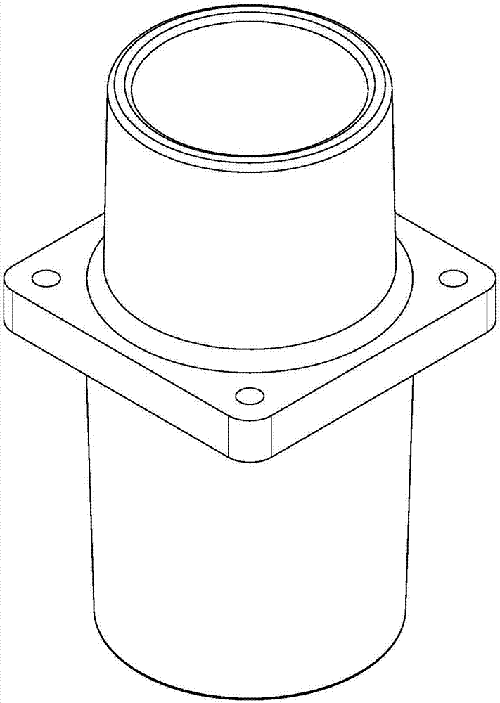 Vacuumizing structure of compression molding die