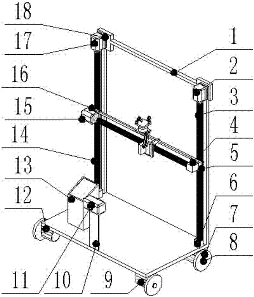 Automatic wall slotting device