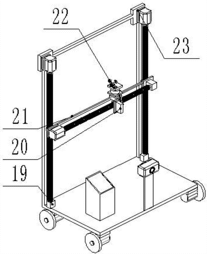 Automatic wall slotting device