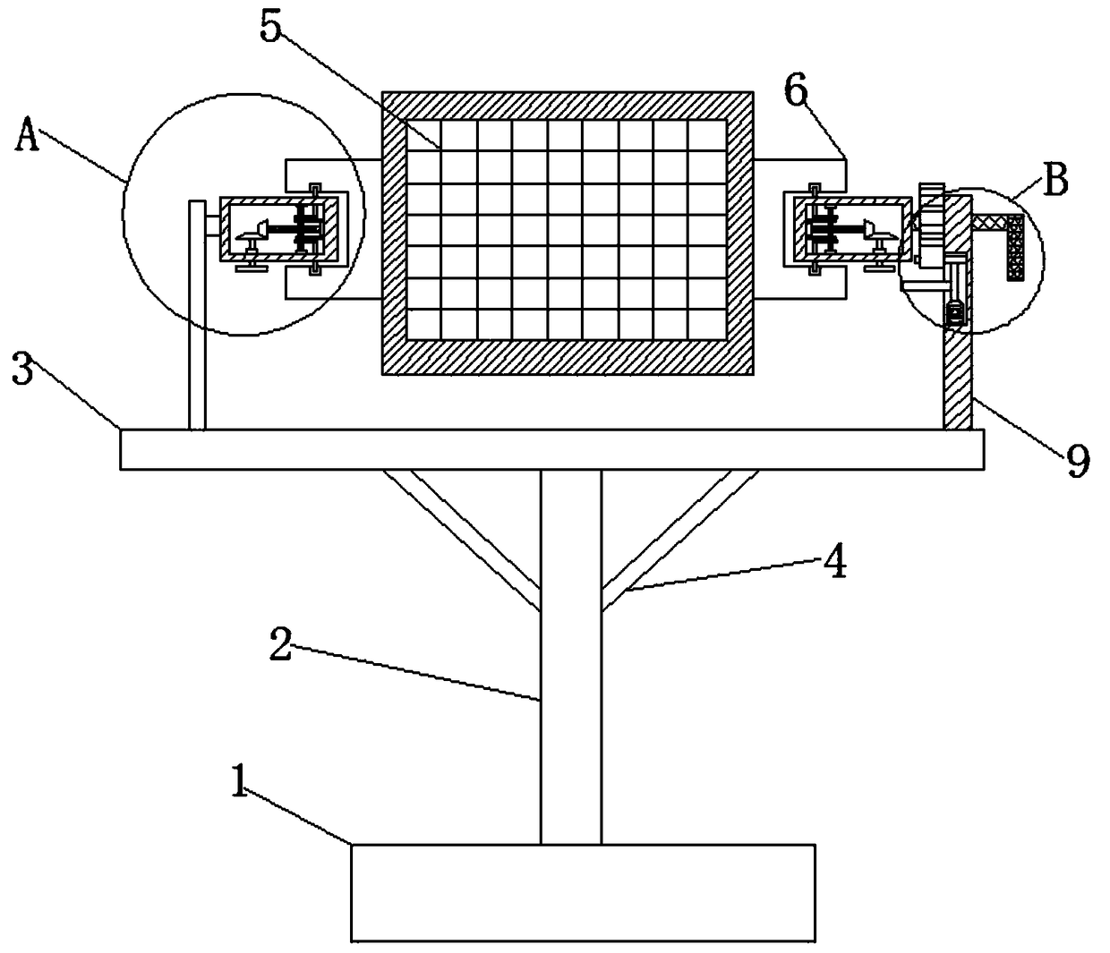 Photovoltaic power generation device convenient to install