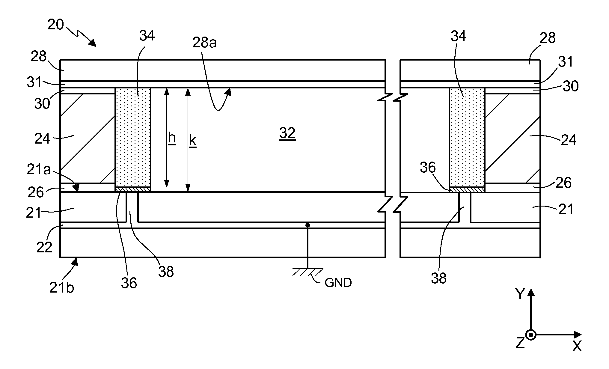 Shielded encapsulating structure and manufacturing method thereof