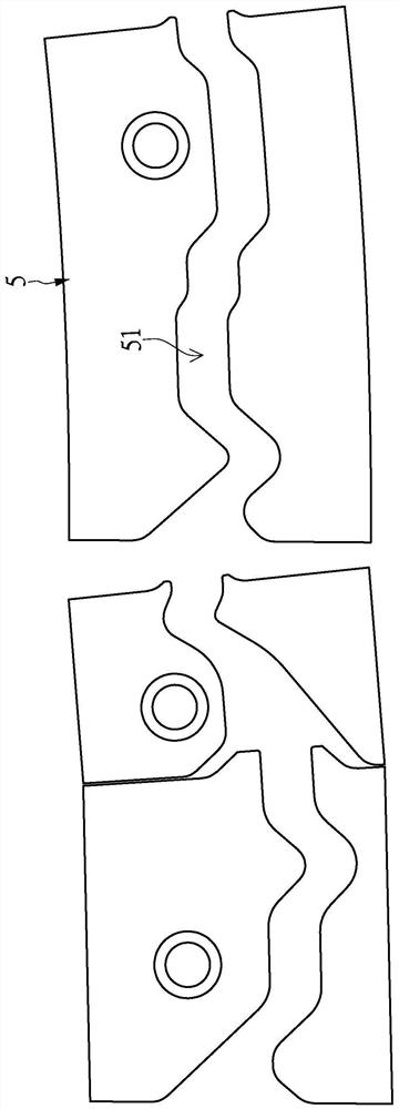 Loop transfer device and method for high-density fabric