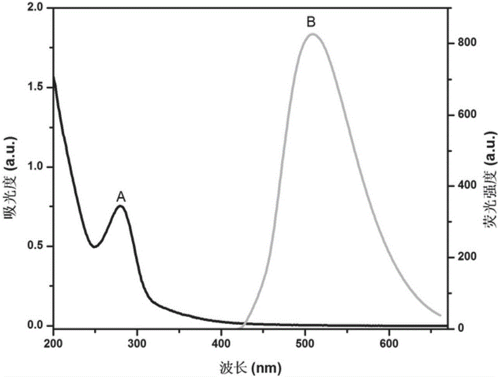 Preparation of carbon quantum dots by use of aloe as carbon source and detection method of lemon yellow