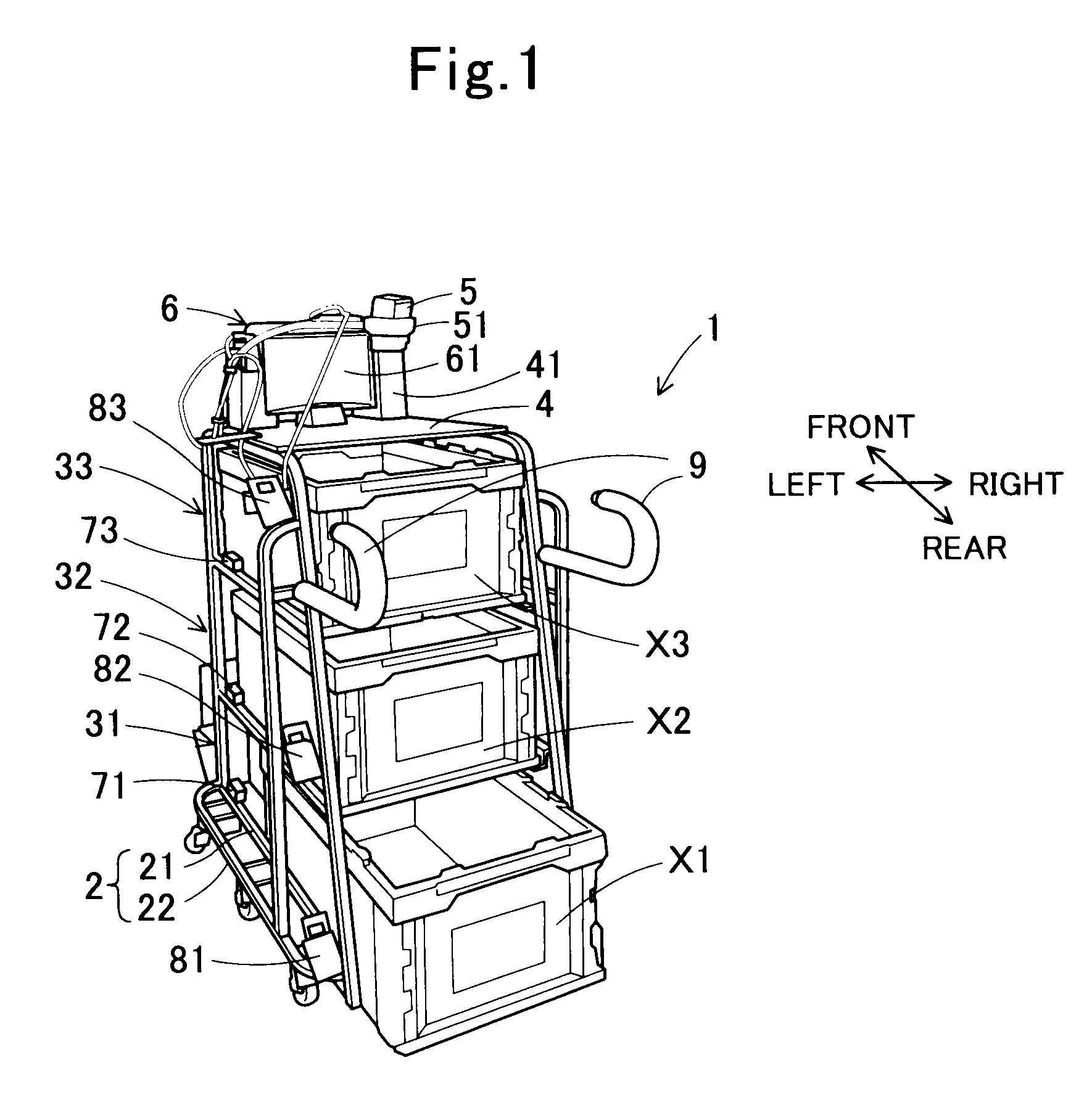 Picking cart and picking system having a determination unit determines whether or not a storage shelf which has been drawn is identical to the displayed one based on a detection result