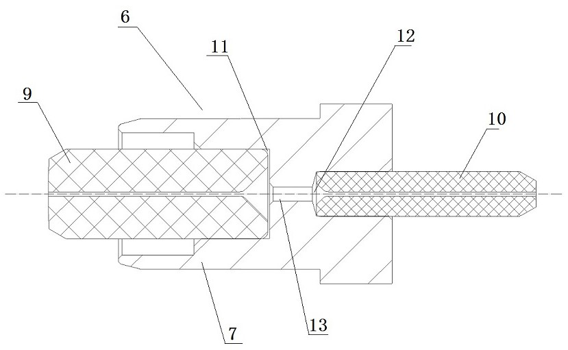 An optical fiber connector socket for ignition and detonation