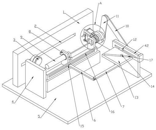 A testing device for testing the renewable performance of environmentally friendly plastics