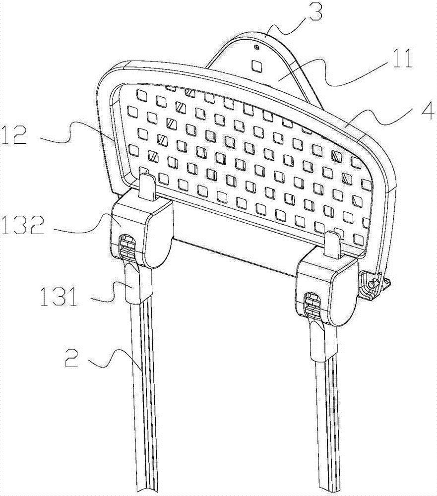 Foldable ironing board assembly and ironing device