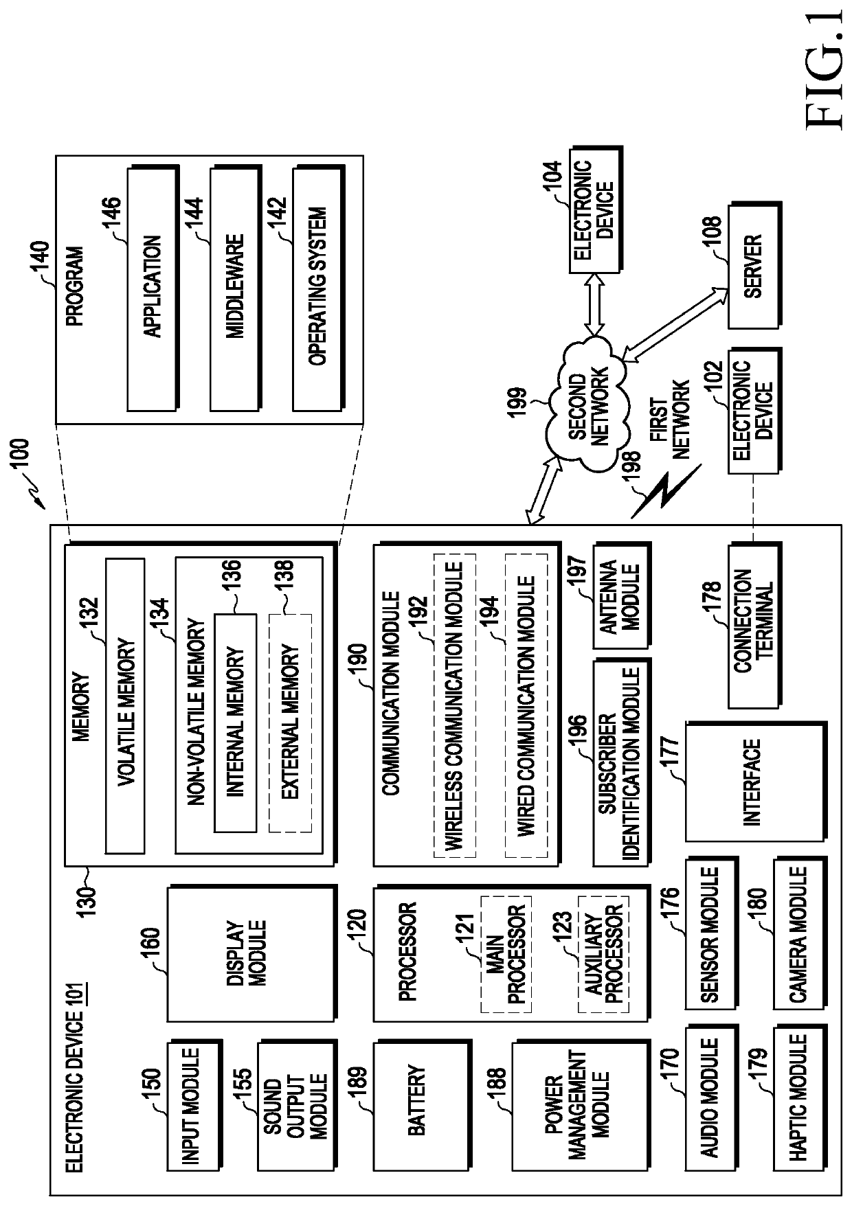 Antenna structure and electronic device including the same