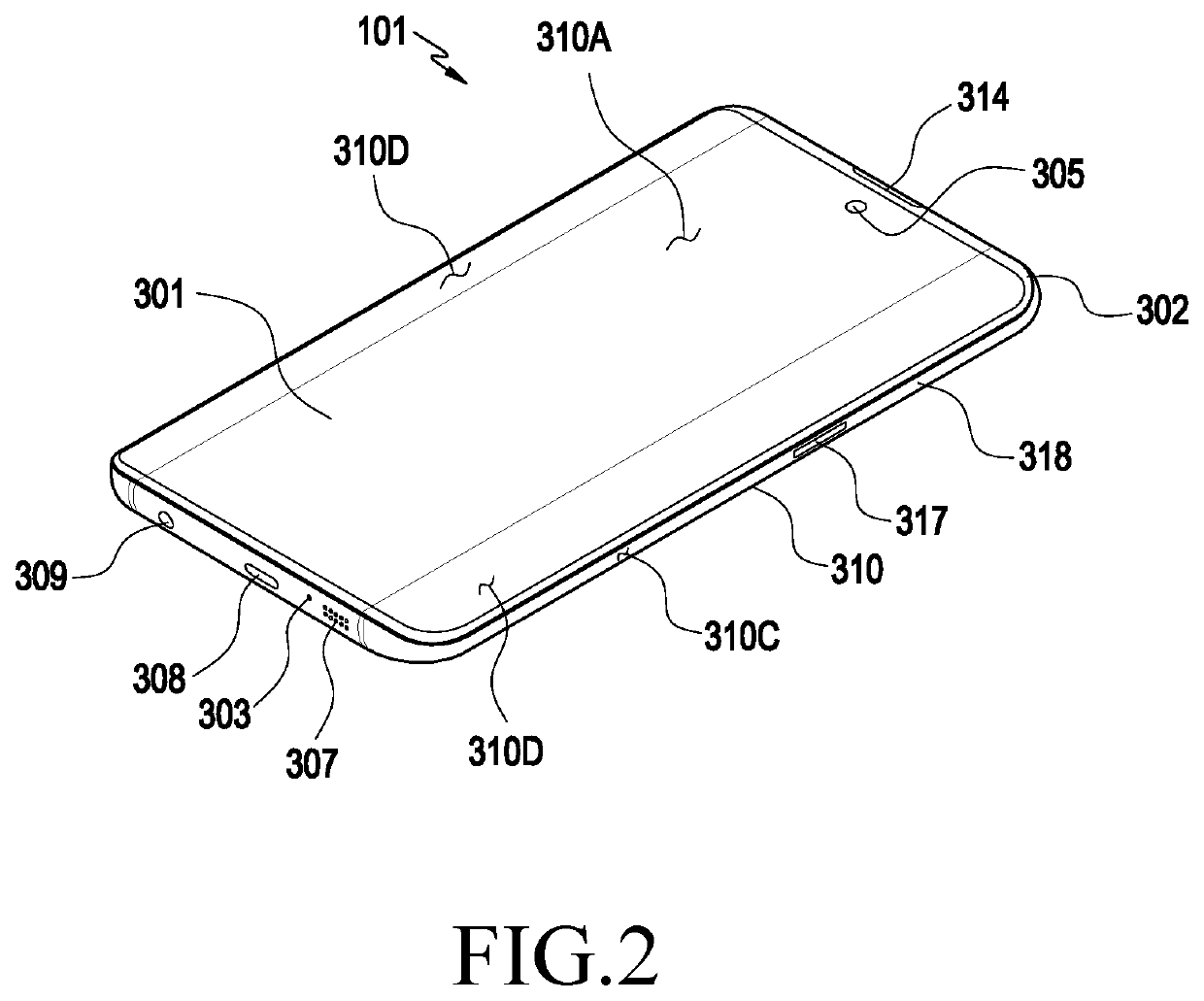 Antenna structure and electronic device including the same