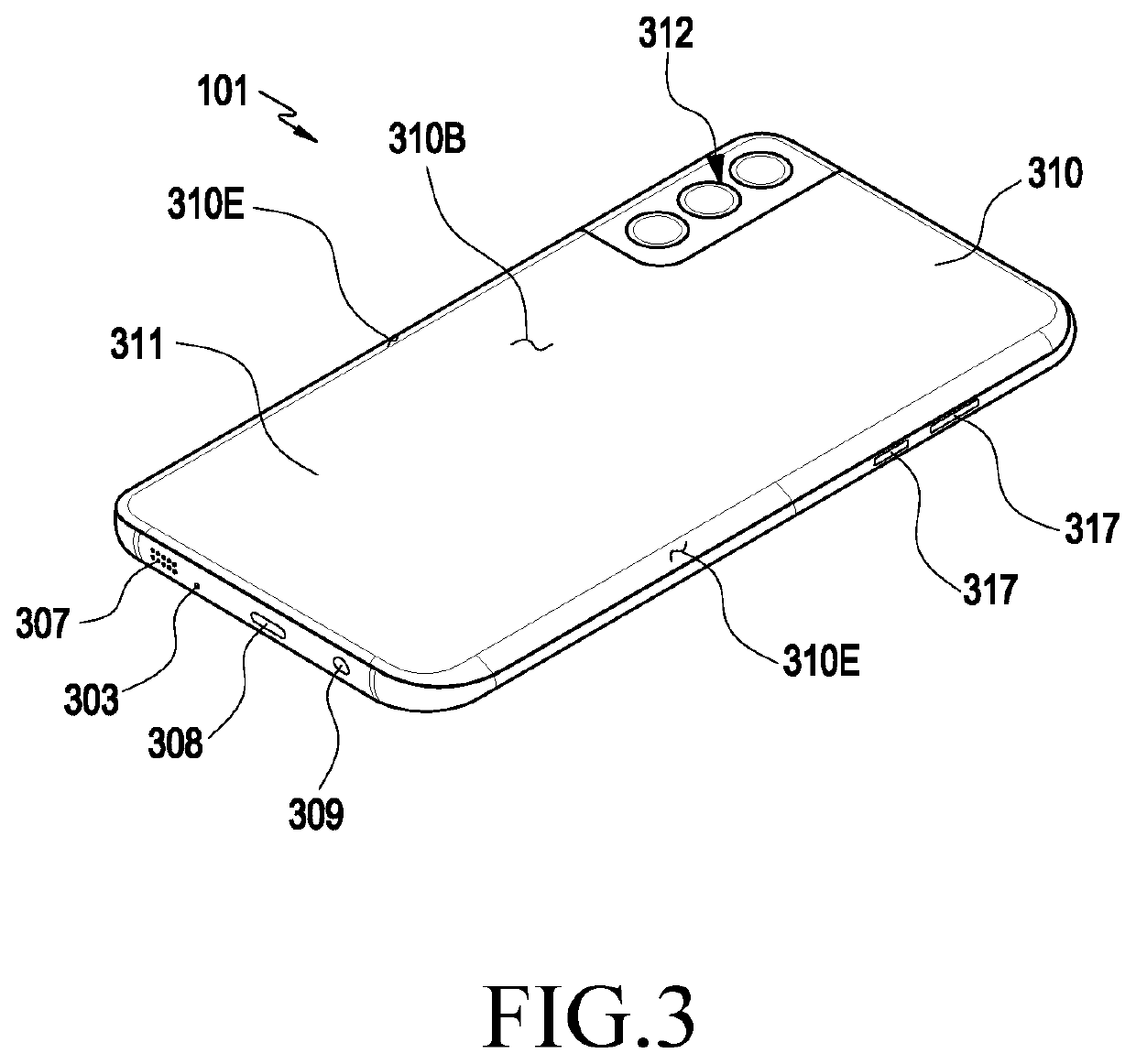 Antenna structure and electronic device including the same