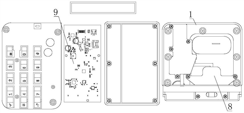 Aviation food trolley safety lock