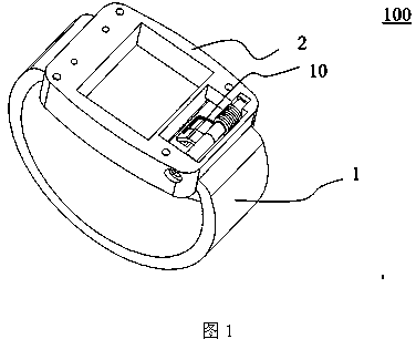 Electronic positioning wristband