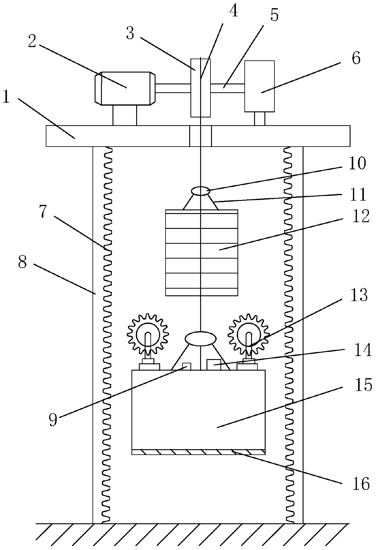 An energy-saving elevator