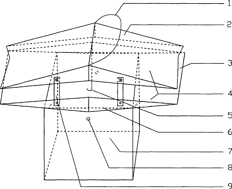 Trap for perfect insect of diamondback moth