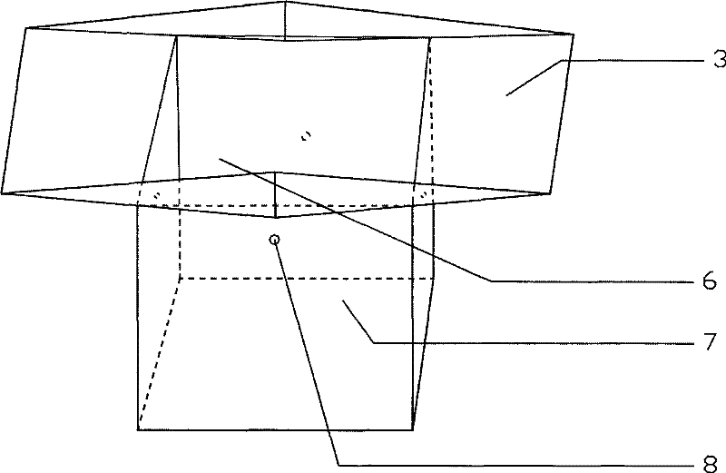 Trap for perfect insect of diamondback moth