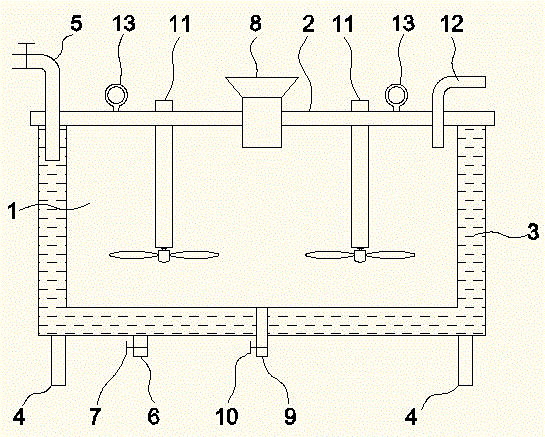 Chemical material reaction device