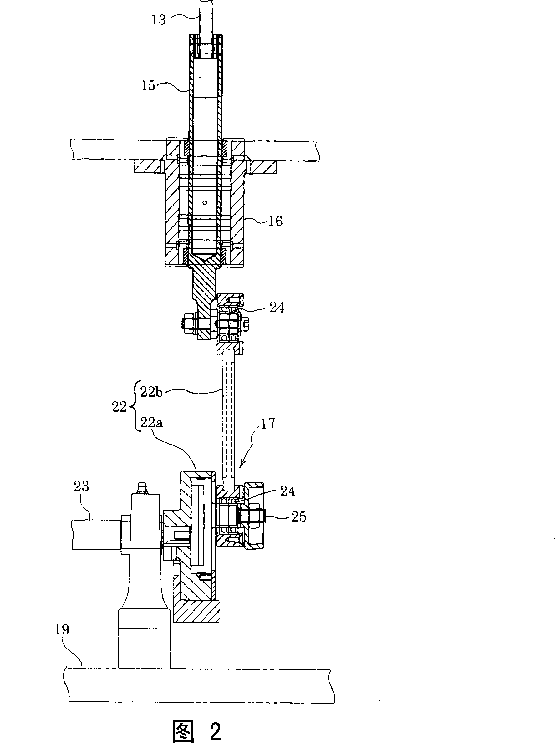 High speed bend test device