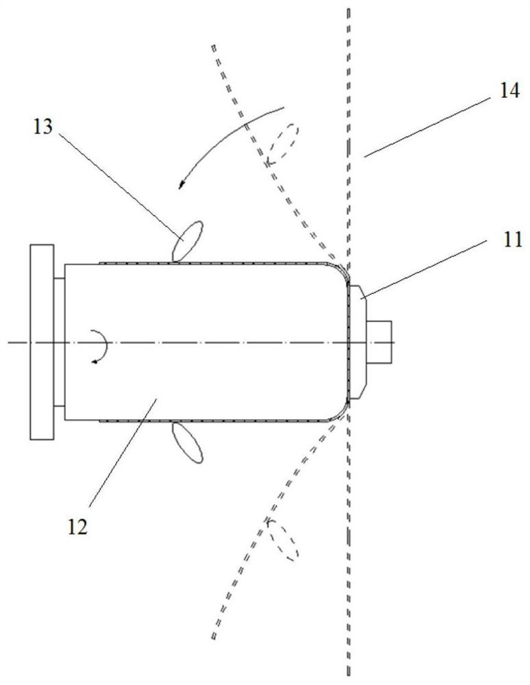 Spherical multi-way part multi-process combined integral forming method and spherical multi-way part