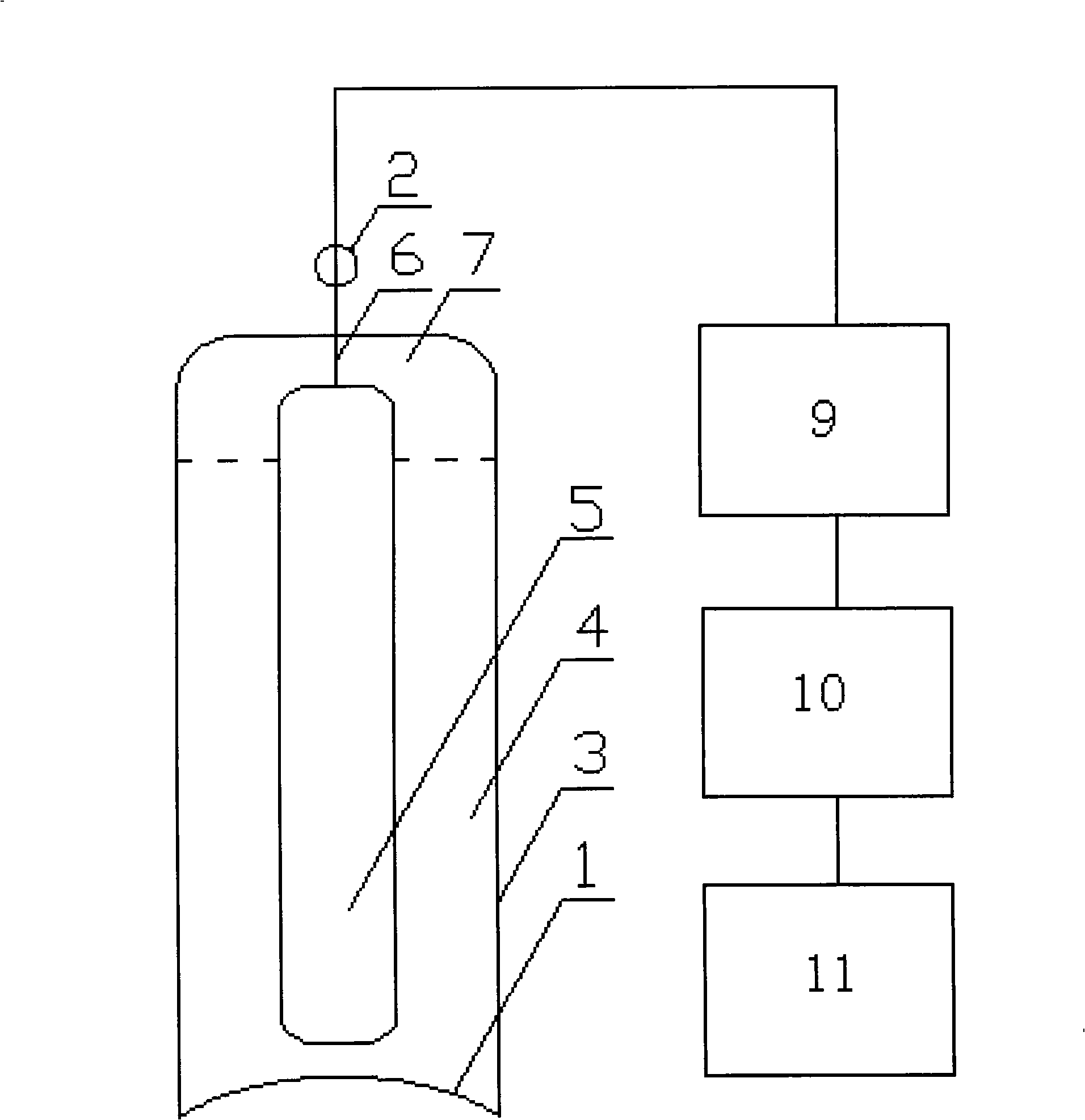 Method for monitoring gas pipeline internal corrosion