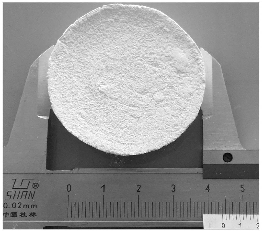A kind of preparation method and application of zirconia porous ceramic material