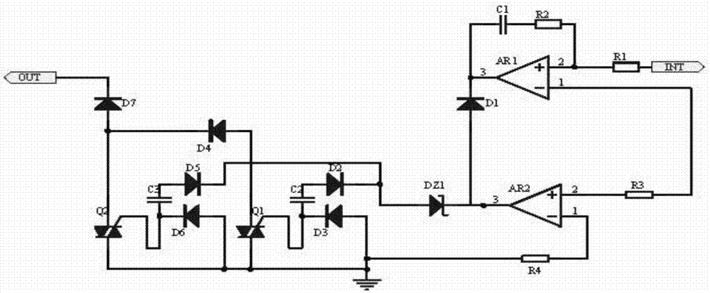 Analog signal control circuit