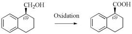 A method for chiral preparation of (s)-tetrahydro-1-naphthoic acid and derivatives thereof