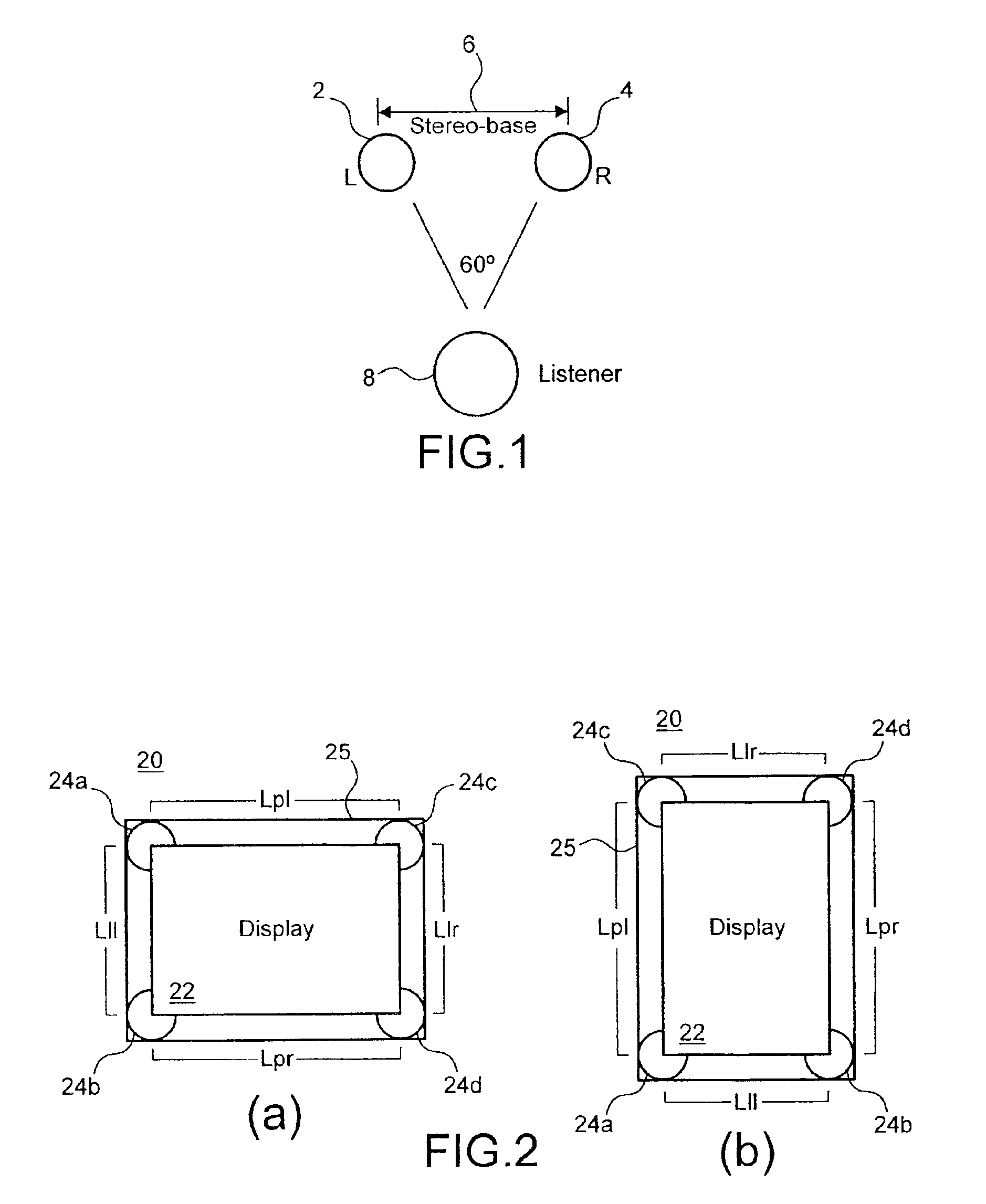 Stereophonic reproduction maintaining means and methods for operation in horizontal and vertical A/V appliance positions