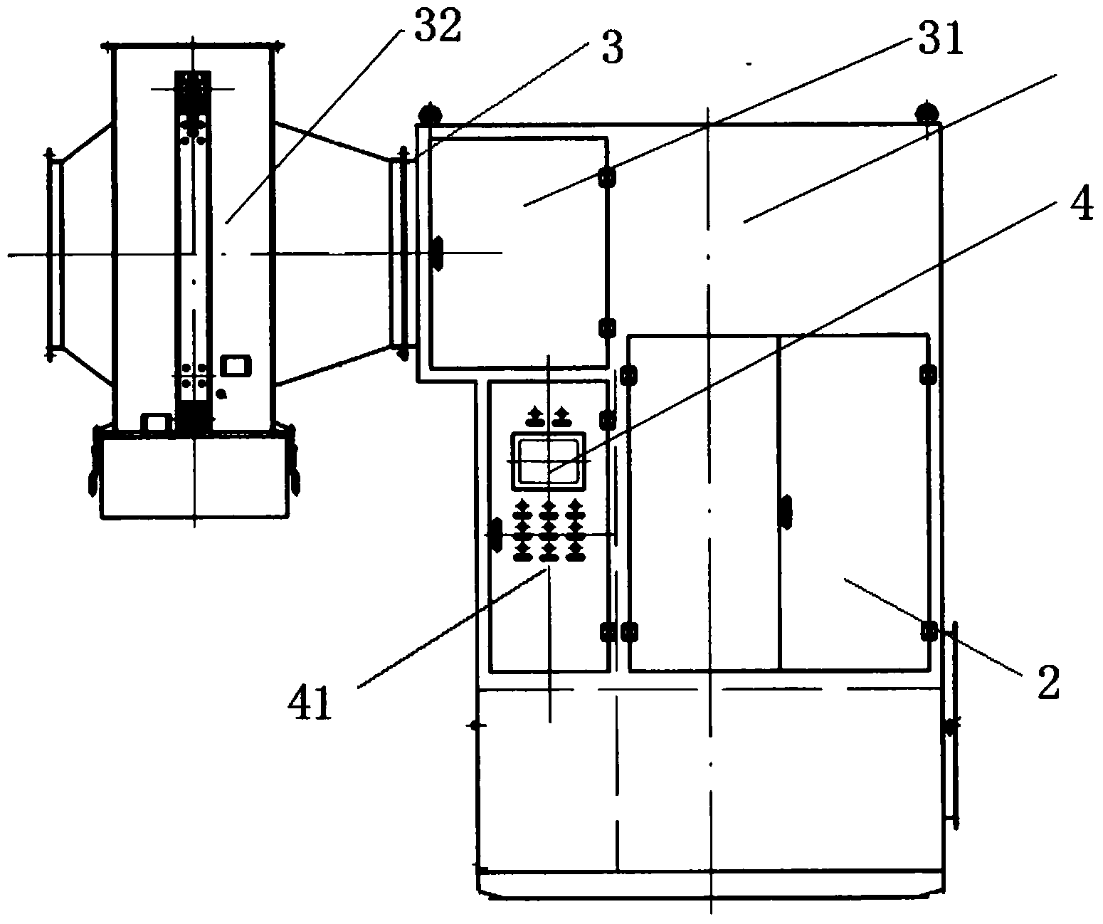 UV-VOC waste gas treatment device