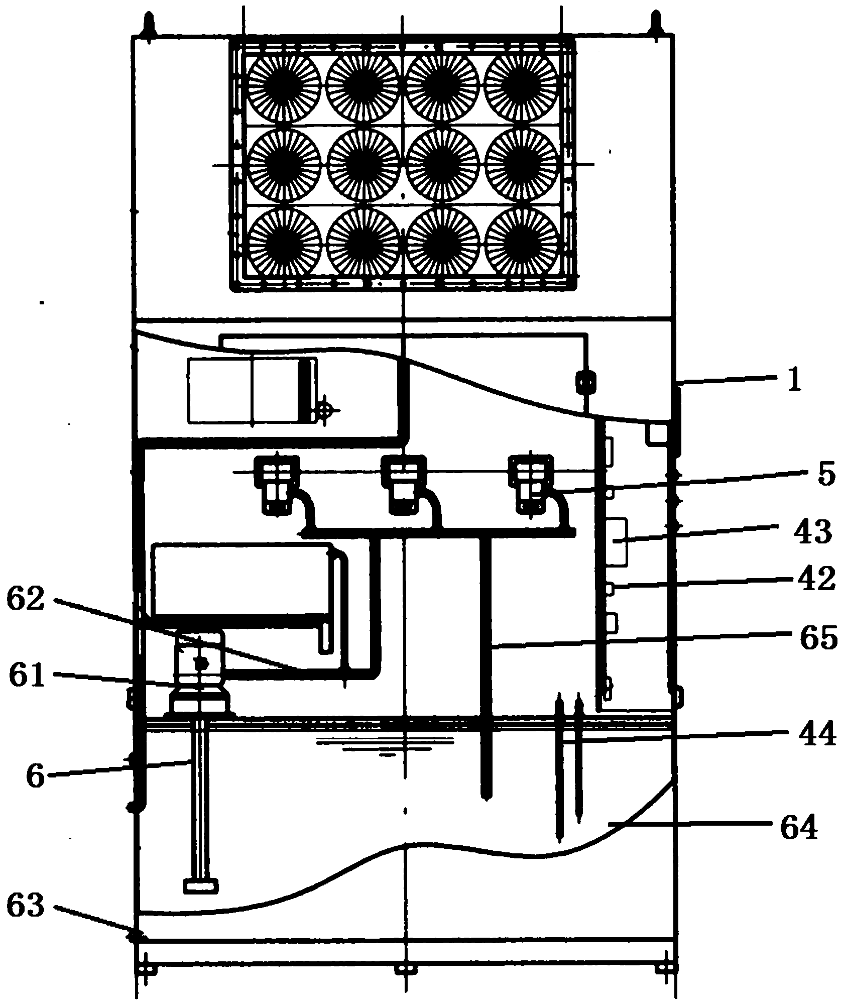 UV-VOC waste gas treatment device