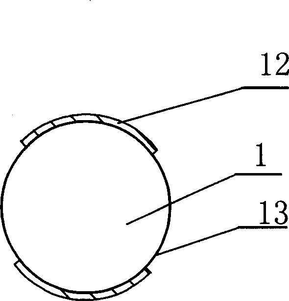 Crossbeam support pole mechanism