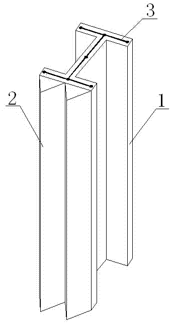 Sound barrier upright post and preparation method of sound barrier upright post