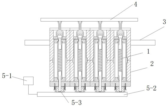 A test device and test method