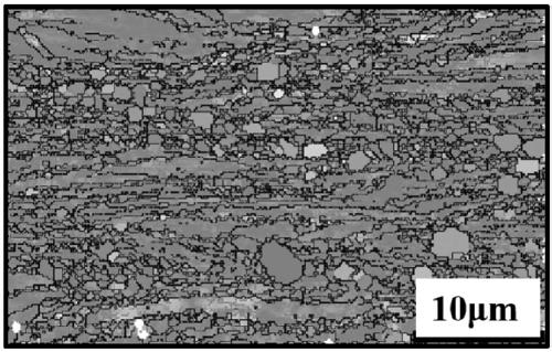 Preparation method of non-homogeneous layered-structure commercial pure titanium