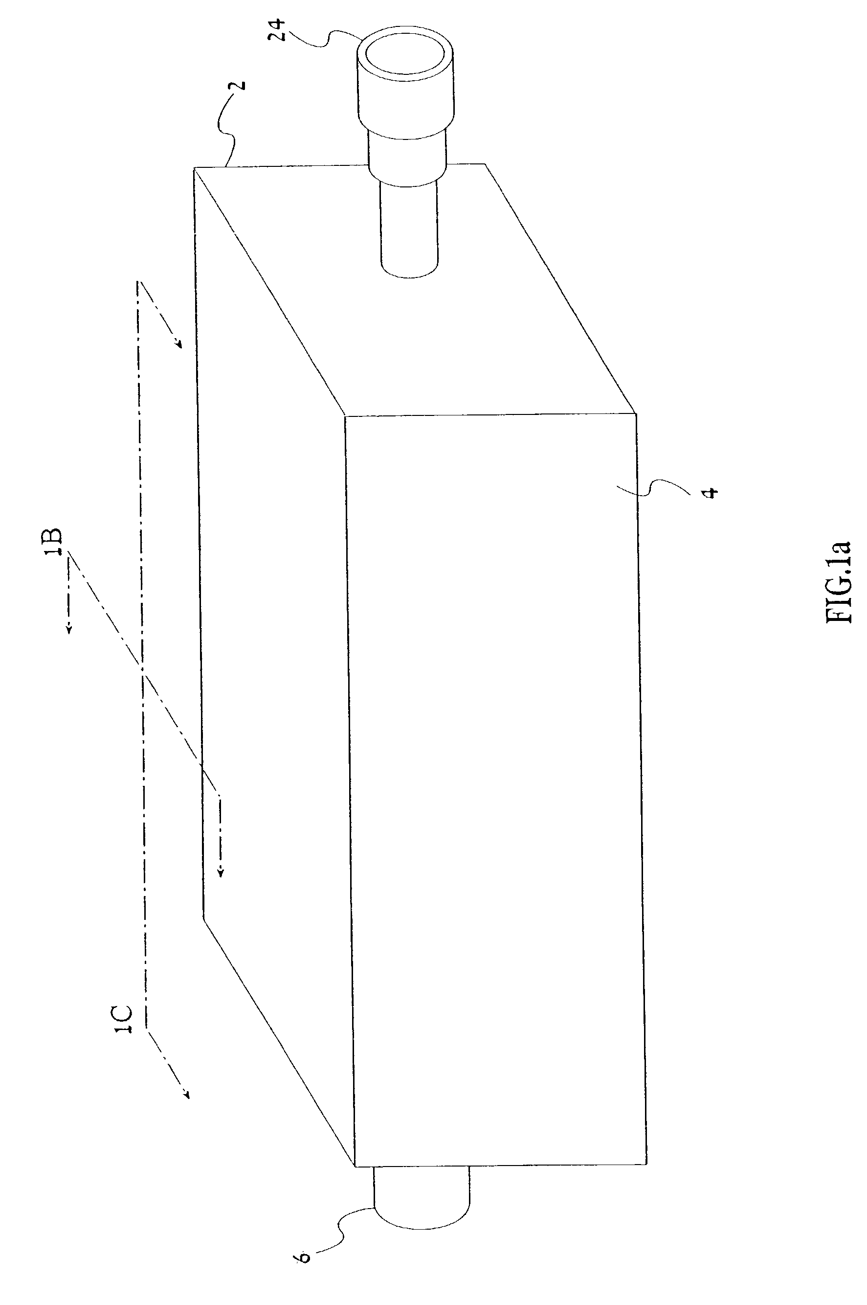 Device and method for performing a biological modification of a fluid