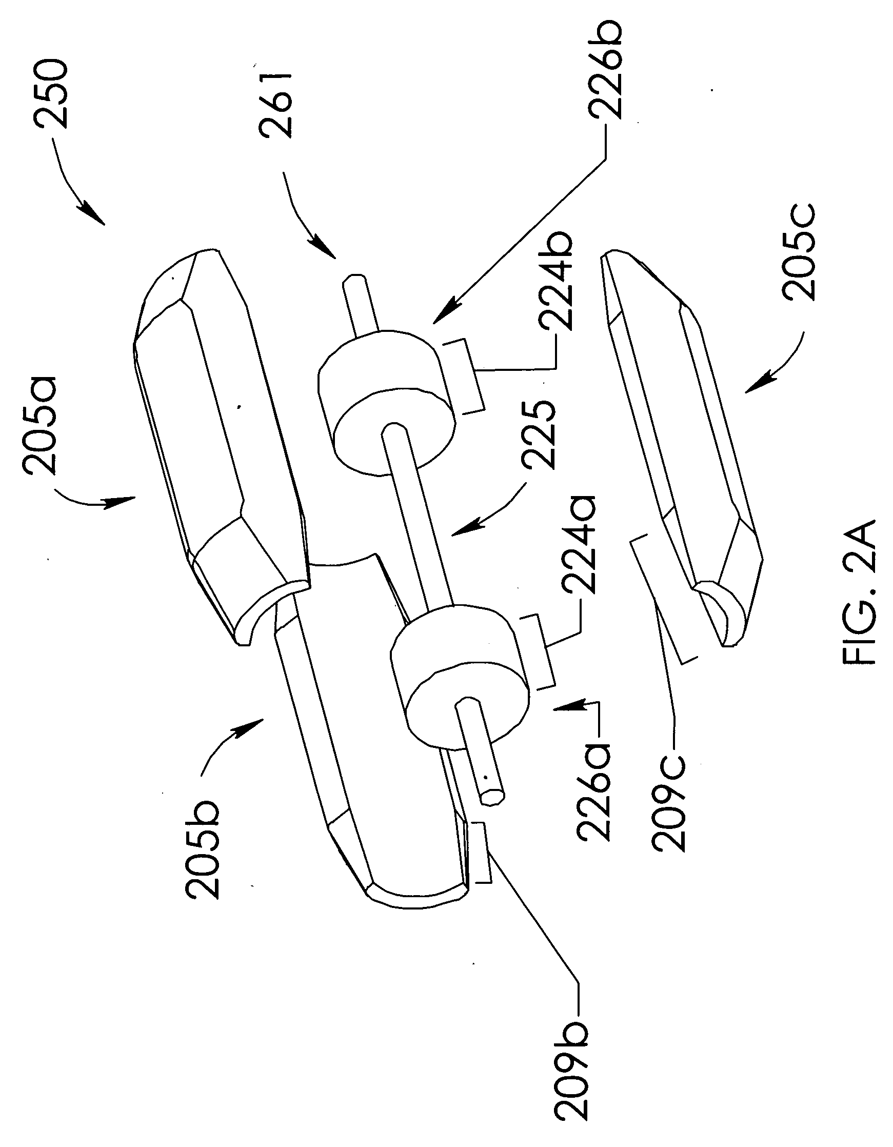 Rotor-stator structure for electrodynamic machines
