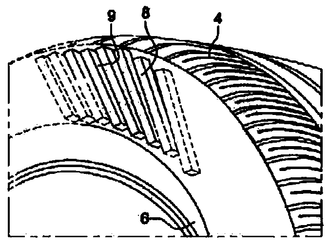 Pneumatic tires comprising a radial or bias ply carcass having cords of large diameter