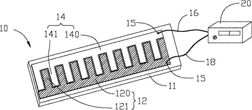 Methanol concentration sensing probe, methanol concentration sensing method, and methanol concentration sensor