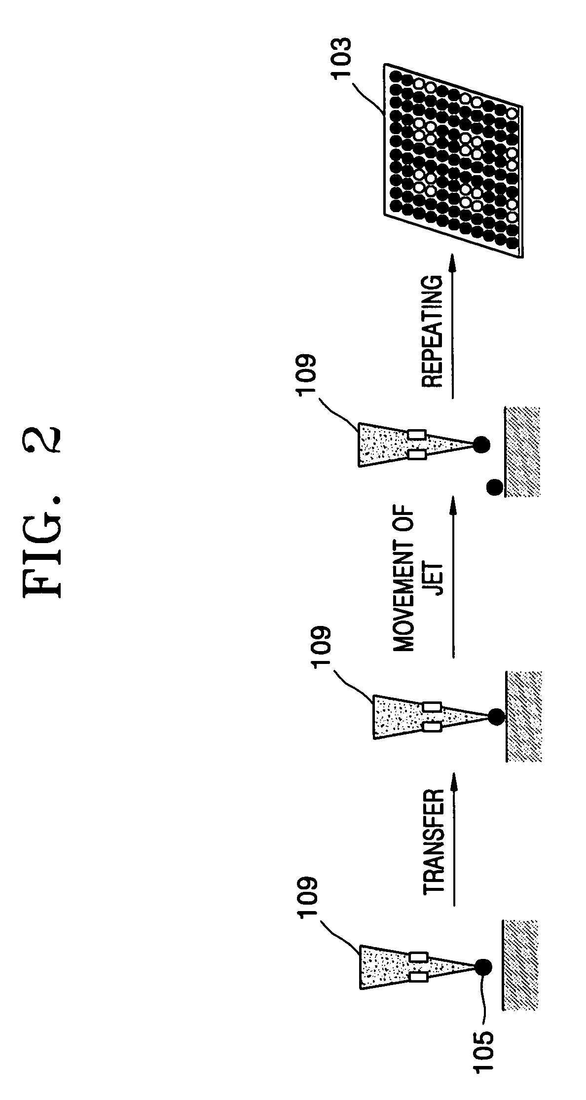 Spotting device for manufacturing DNA microarray and spotting method using the same