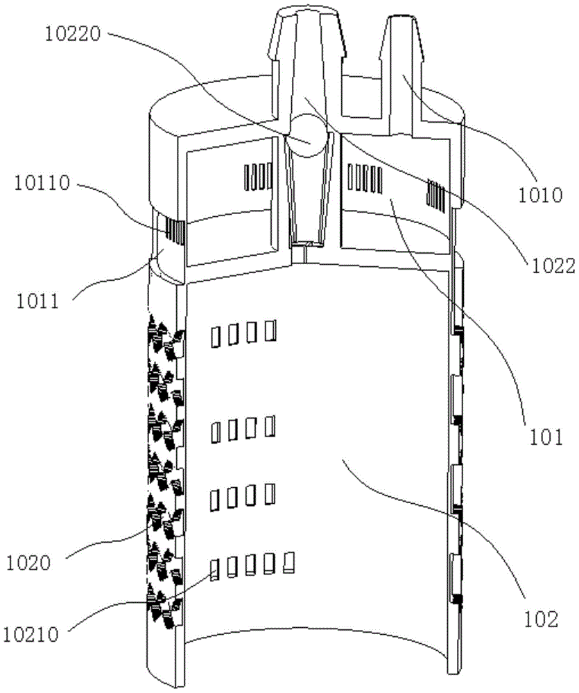 A root irrigation device