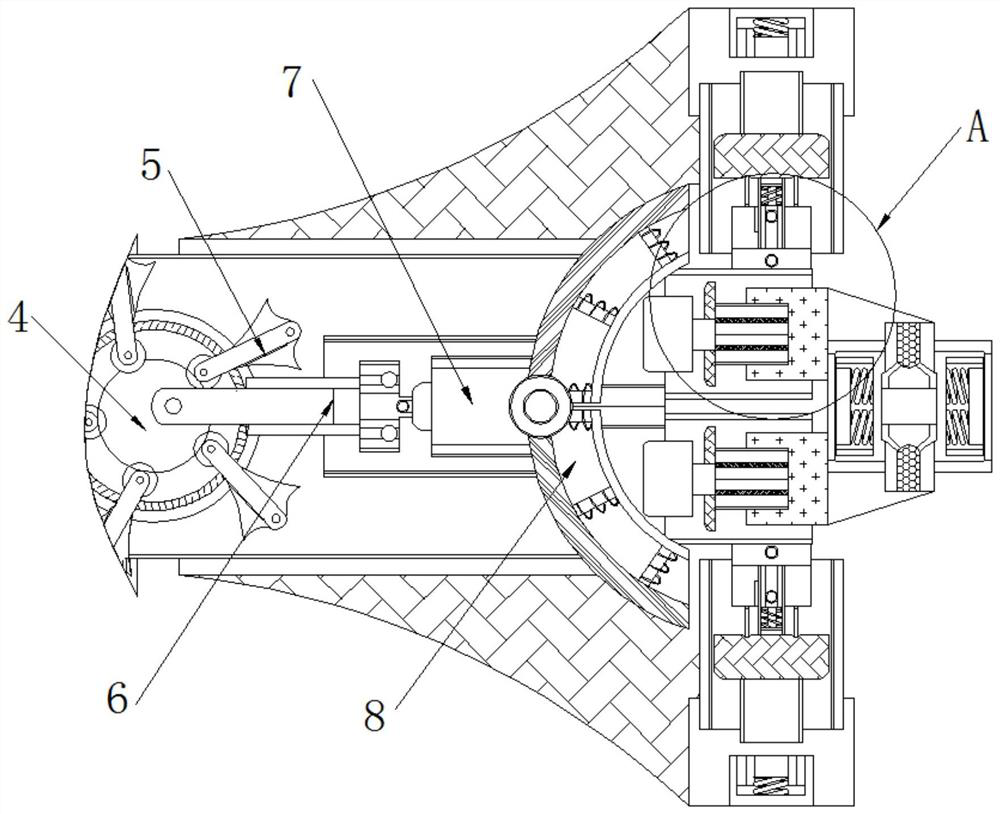 Office auxiliary equipment capable of automatically adjusting humidity according to external environment